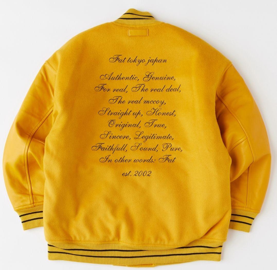 未使用に近い極美品FAT2024AWスタジャンJUMBO(XXL)定価6.6万円