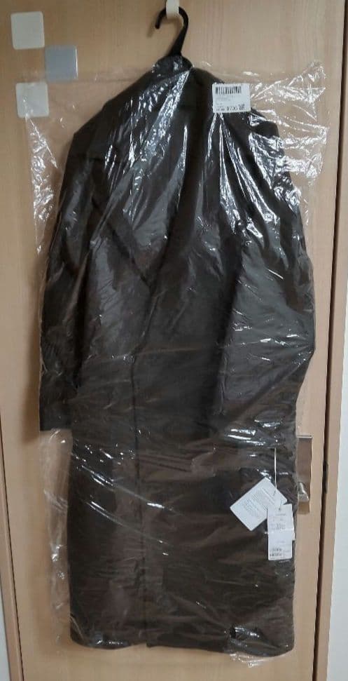 Lui’s　ハイクオリティ　メルトンオーバーコート　ダークブラウン　S