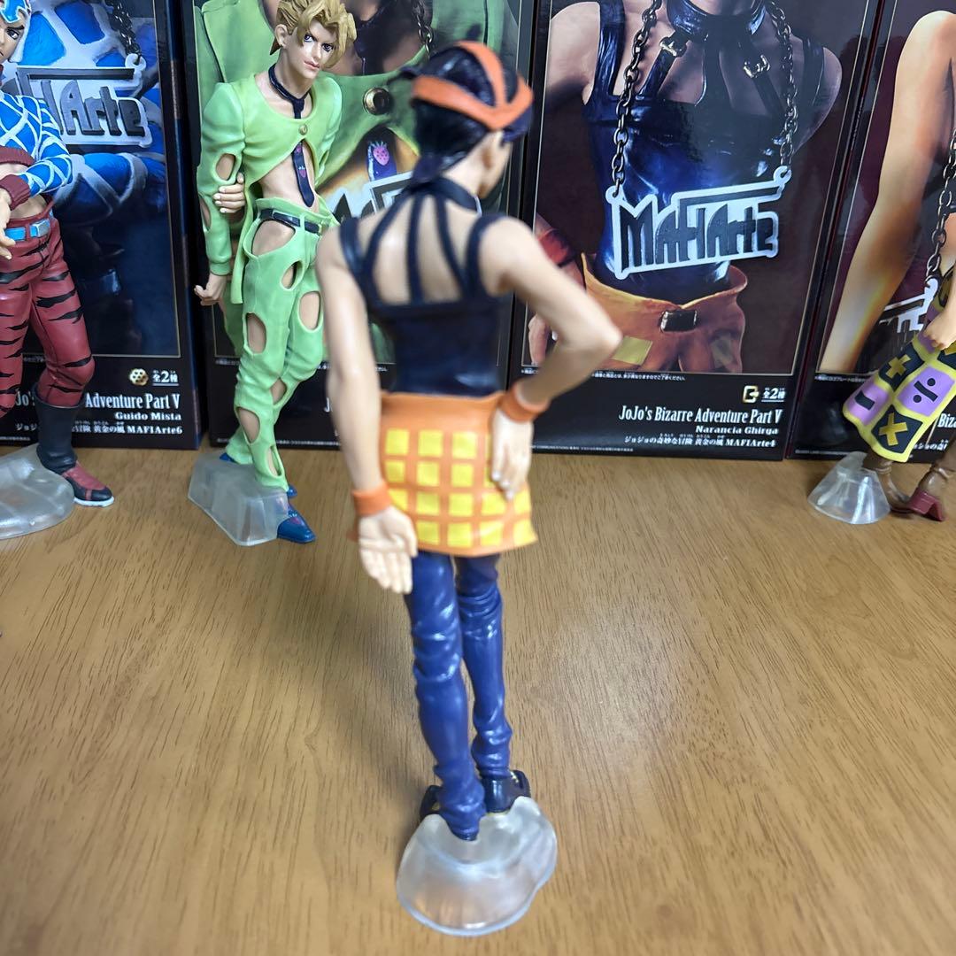 ジョジョの奇妙な冒険黄金の風　MAFIArte マフィアルテフィギュアまとめ売り