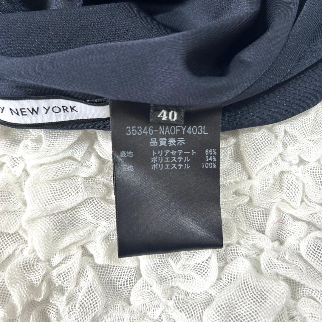 未使用級✨定価6.7万 フォクシー ワンピース バロンドレス 40 濃紺