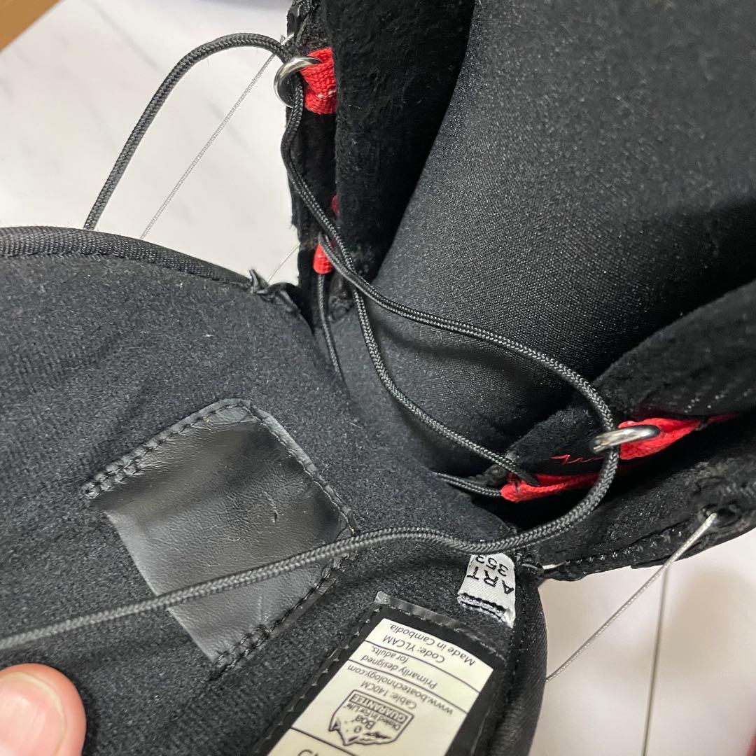 HEAD スノーボードブーツ　SCOUT ボア　27.5cmブラック/レッド