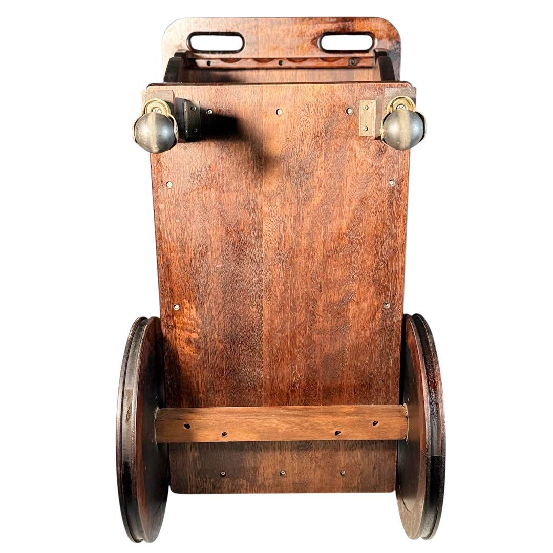 HR693 オールドカリモク 古いkarimoku ワインキャスター ワゴン