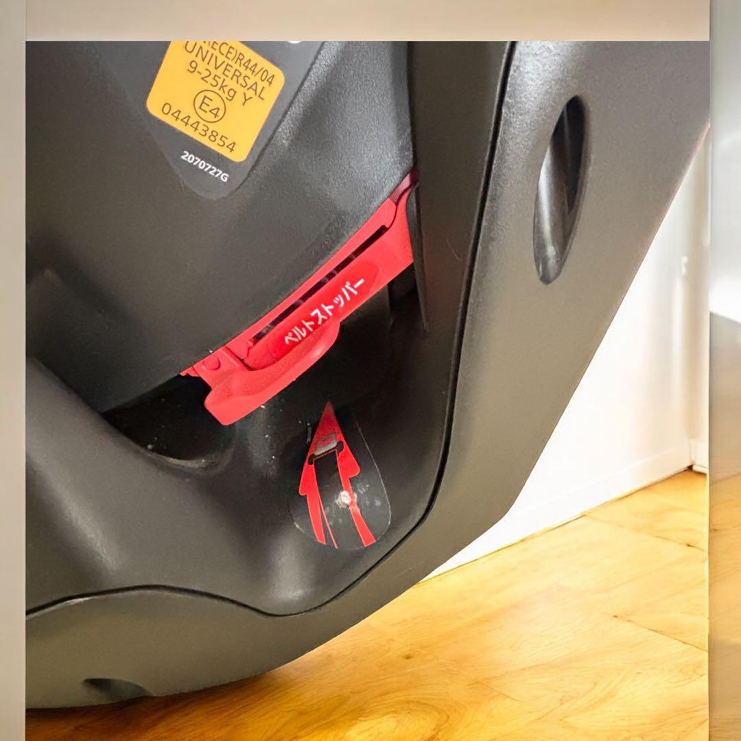 【1歳〜7歳対応】エールベベ スイングムーン プレミアムS 美品 グレー 清潔感