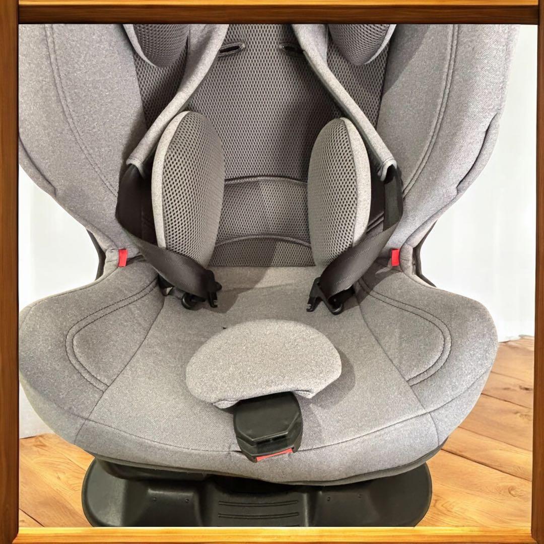 【1歳〜7歳対応】エールベベ スイングムーン プレミアムS 美品 グレー 清潔感