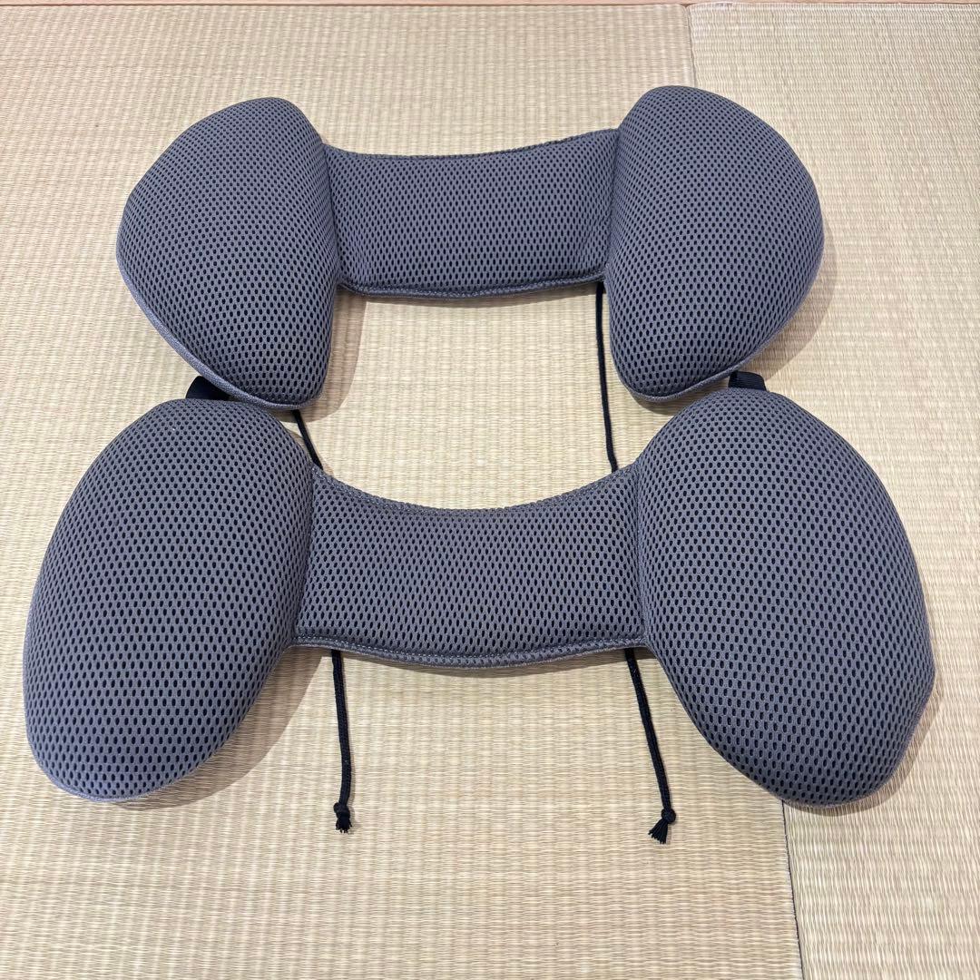 【1歳〜7歳対応】エールベベ スイングムーン プレミアムS 美品 グレー 清潔感