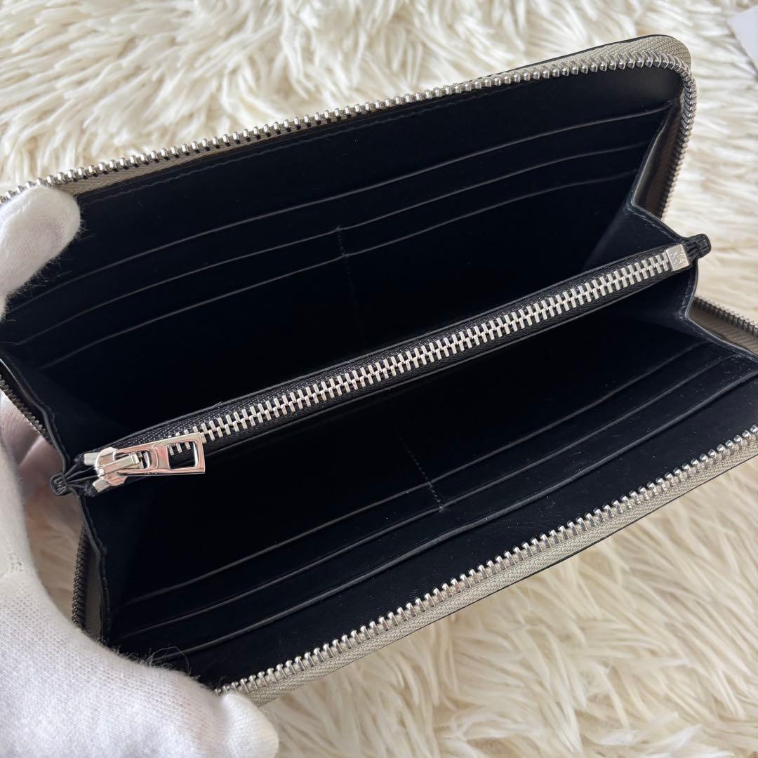 【美品✨】 LOEWE ロエベ 長財布 ラウンドファスナー リピート アナグラム