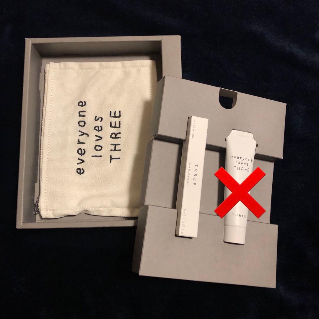 THREE エッセンシャルセンツ00 × everyone キットポータビリティ