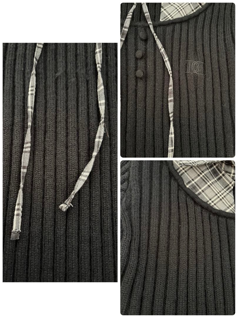 Darich ダーリッチ レイヤードライクニットミニワンピース FL 完売品