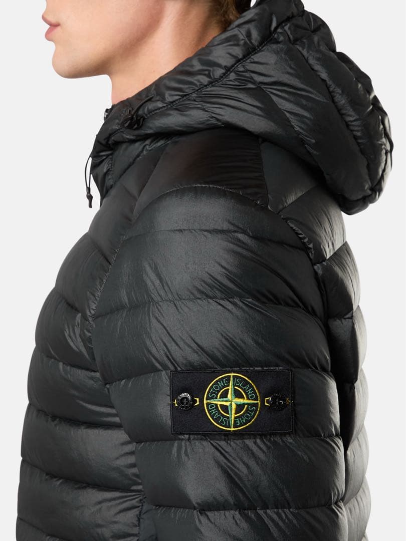 STONE  ブラック ダウンジャケット、サイズS