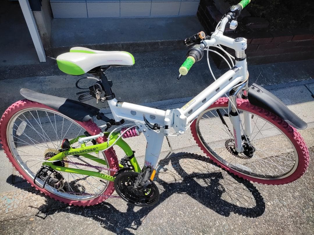 マウンテンバイク 26インチ 折りたたみ