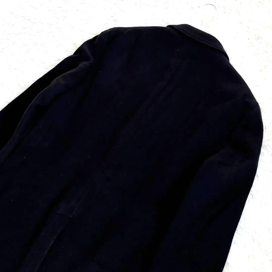 【近年✨️】ポロラルフローレン チェスターコート ロング ウール ブラック XL