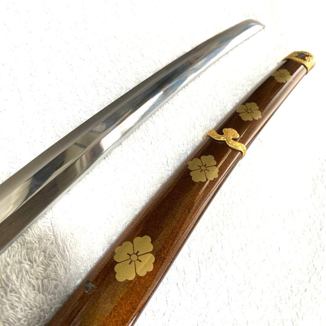 模造刀　武田信玄　来国長　陣太刀　金属刀身