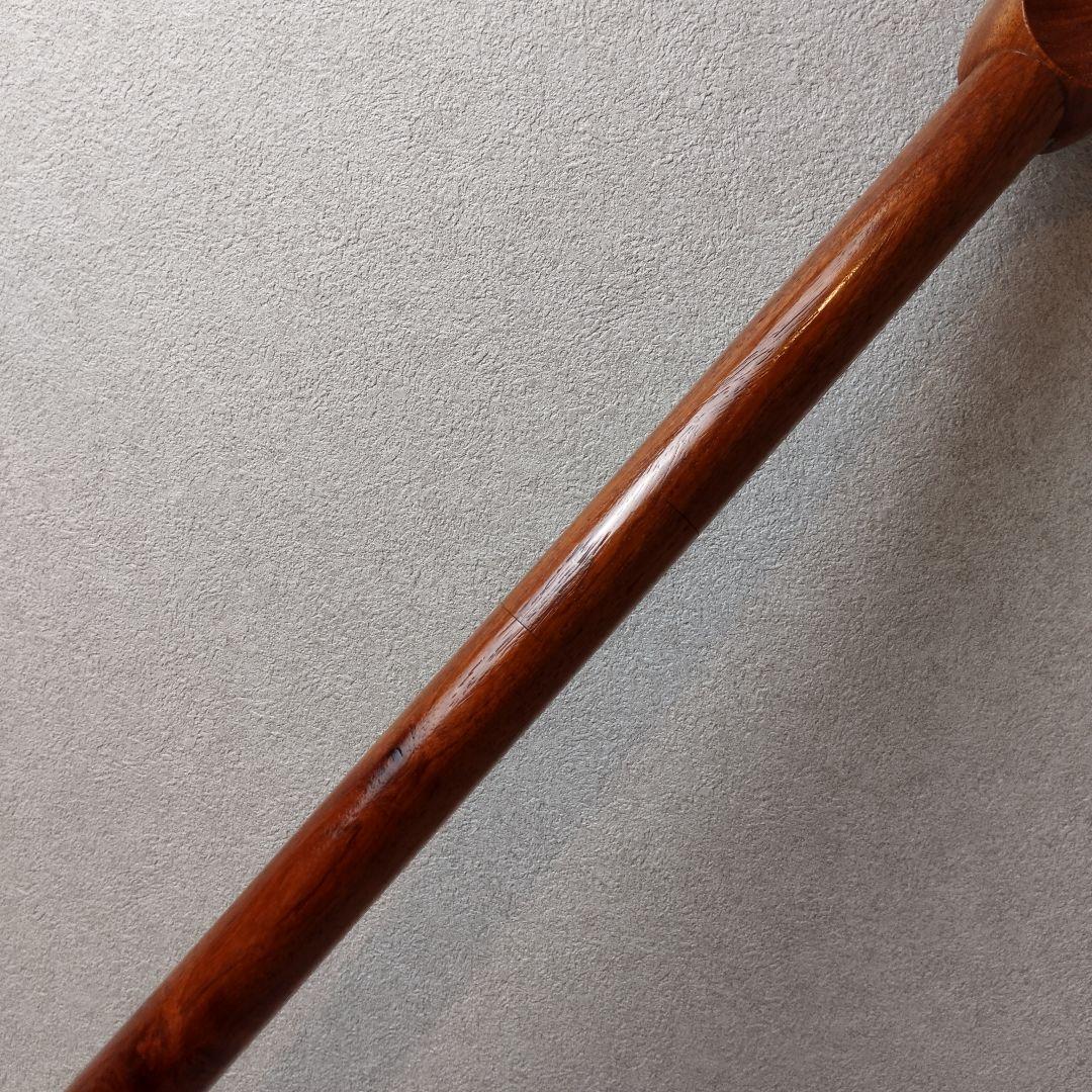 比較的美品　初心者おすすめ　津軽三味線　太棹　正寸　合皮　花梨　胴掛け　糸付属