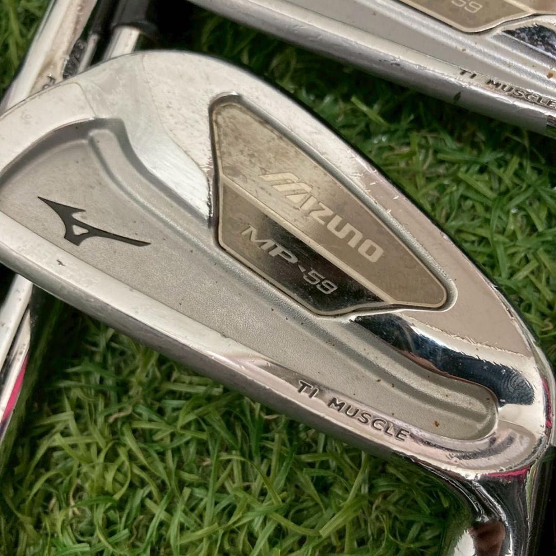 希少　MIZUNO ミズノ MP-59 アイアンセット　6本　メンズゴルフ
