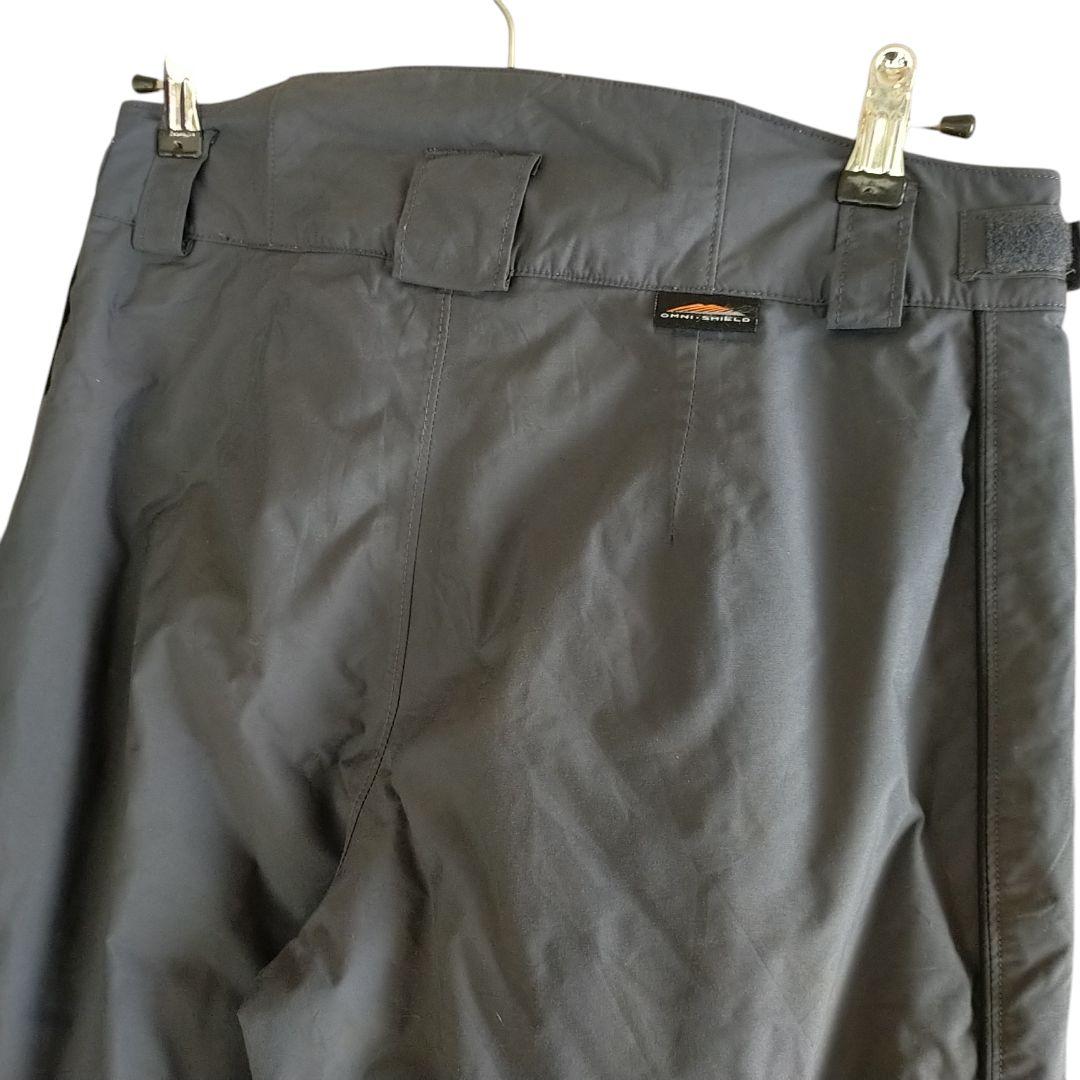 【高機能】US Columbia OMNI-SHIELD 黒　スノーパンツ M
