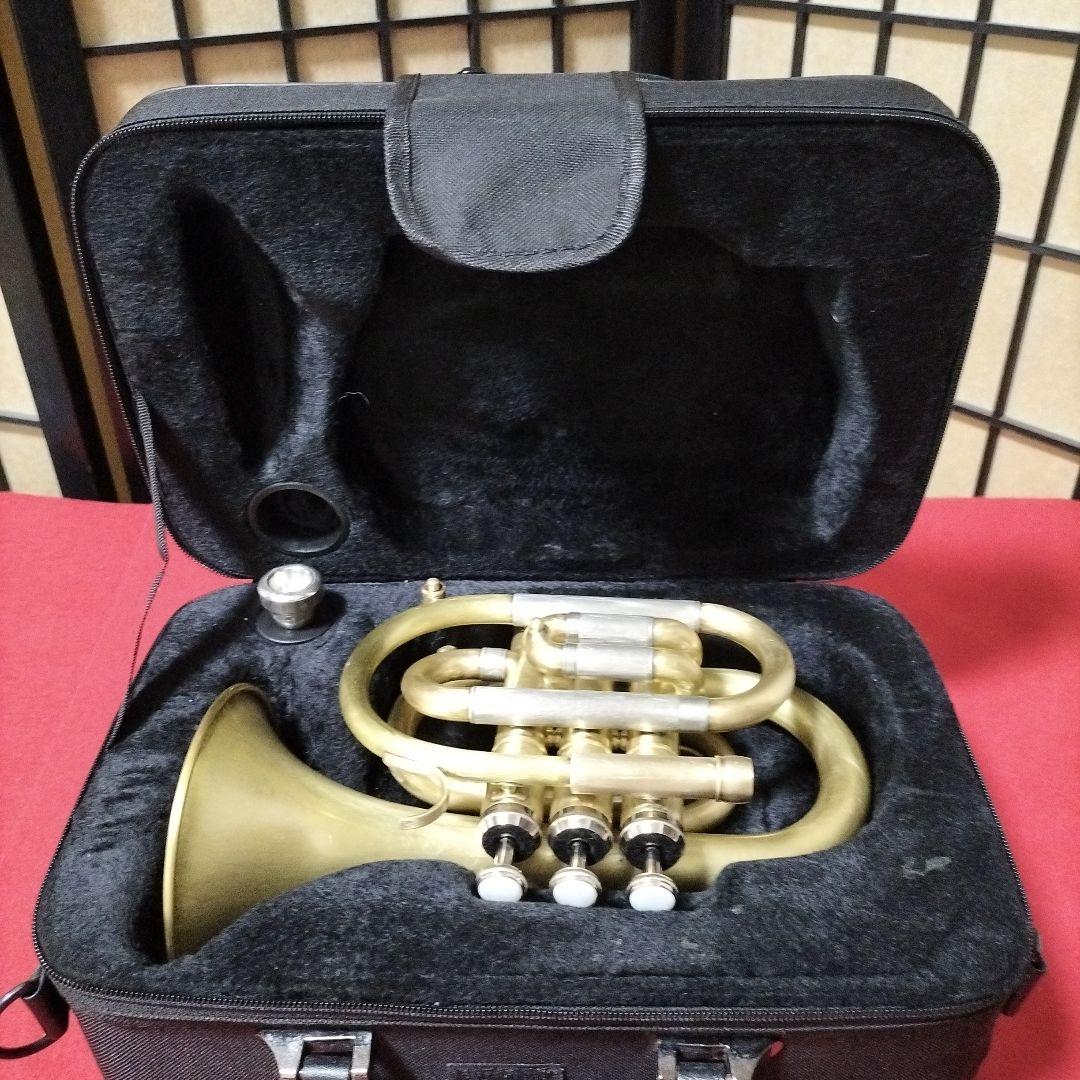 ポケットトランペット jマイケルPLー350 加工品