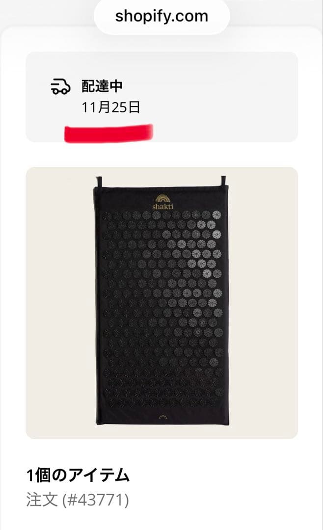 【正規品】shakti シャクティ　クラシックマット　ブラック　オリジナル