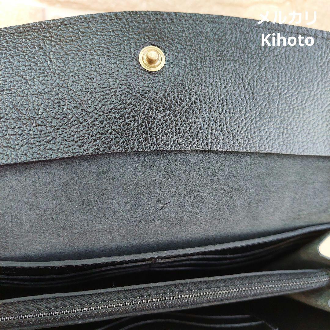 未使用！美品 イルビゾンテ ILBISONTE 長財布 黒