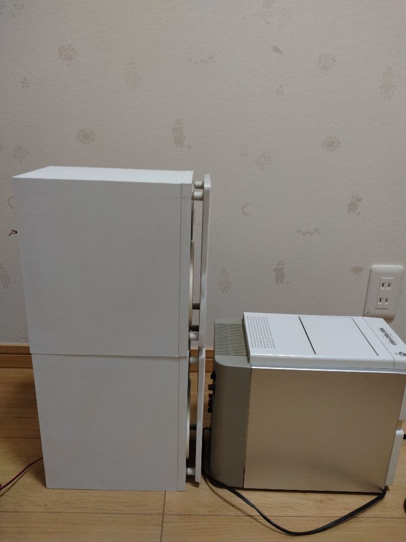 ②美品　SONY MD搭載コンポ CMT-M35WM ソニーブラックCD