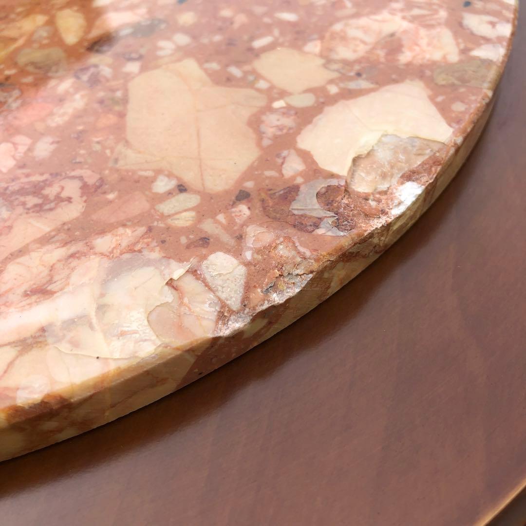 大理石 サイドテーブル コンソールテーブル 花台 猫足