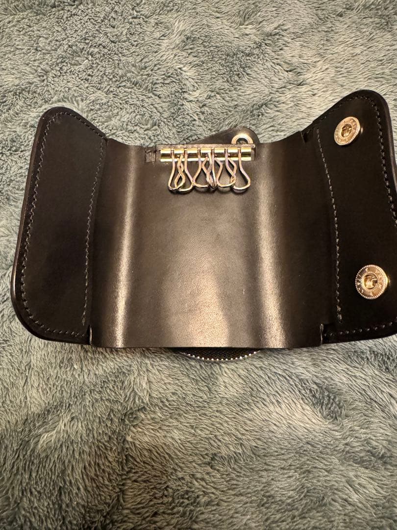 クロコ キーケース ミニウォレット hasegawa handcrafted