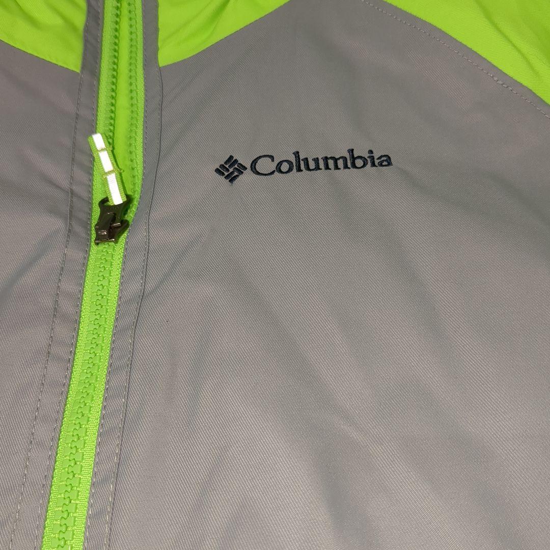 Columbia OMNI-HEAT 子ども用ウェアセット L　グリーン　グレー