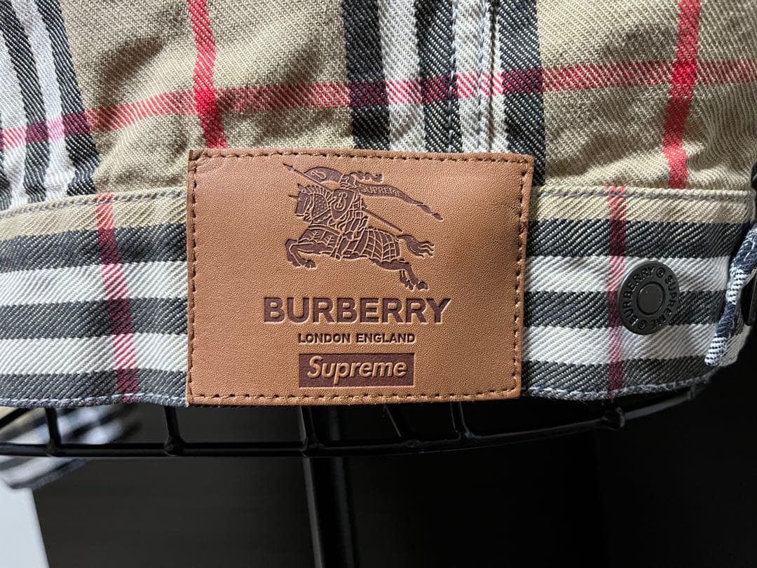 ジャケット・アウター Supreme / Burberry Denim Trucker Jacket
