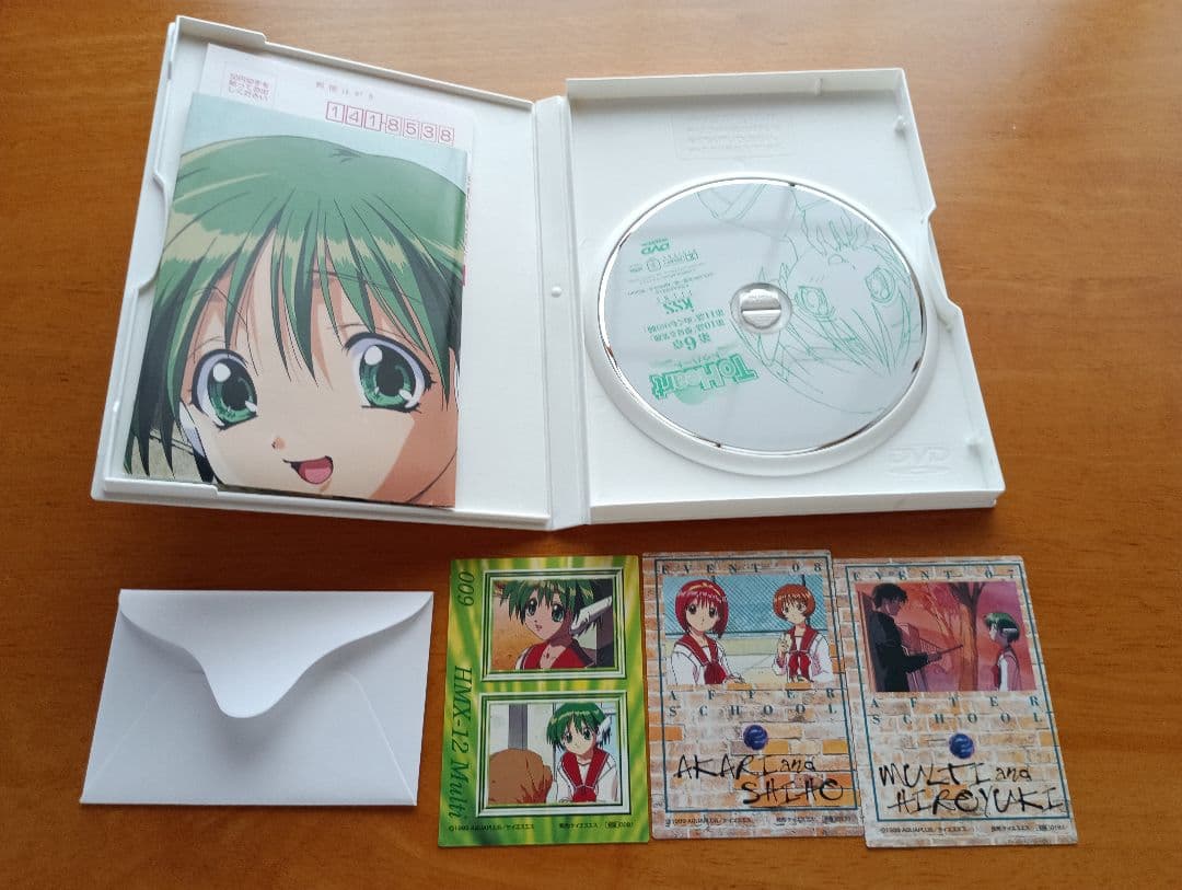 ToHeart DVD全巻セット　収納BOX+ポスター+キャラクターカード