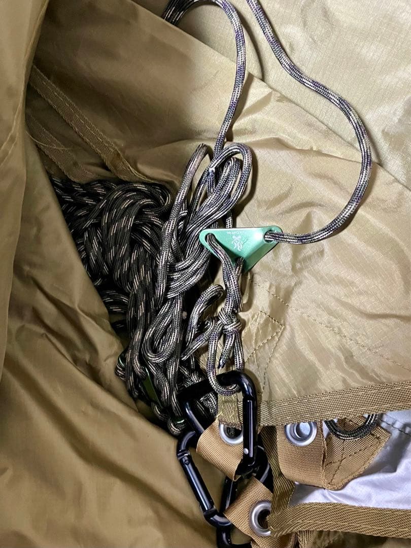 タープセット フューチャーフォックス ヘキサタープ、ポール、設営セット