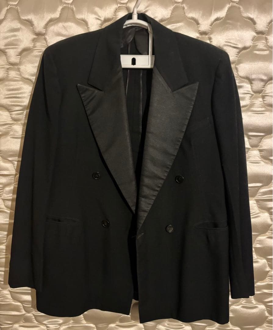 RICHMAN BROTHERSブラックダブルブレストテーラードジャケット