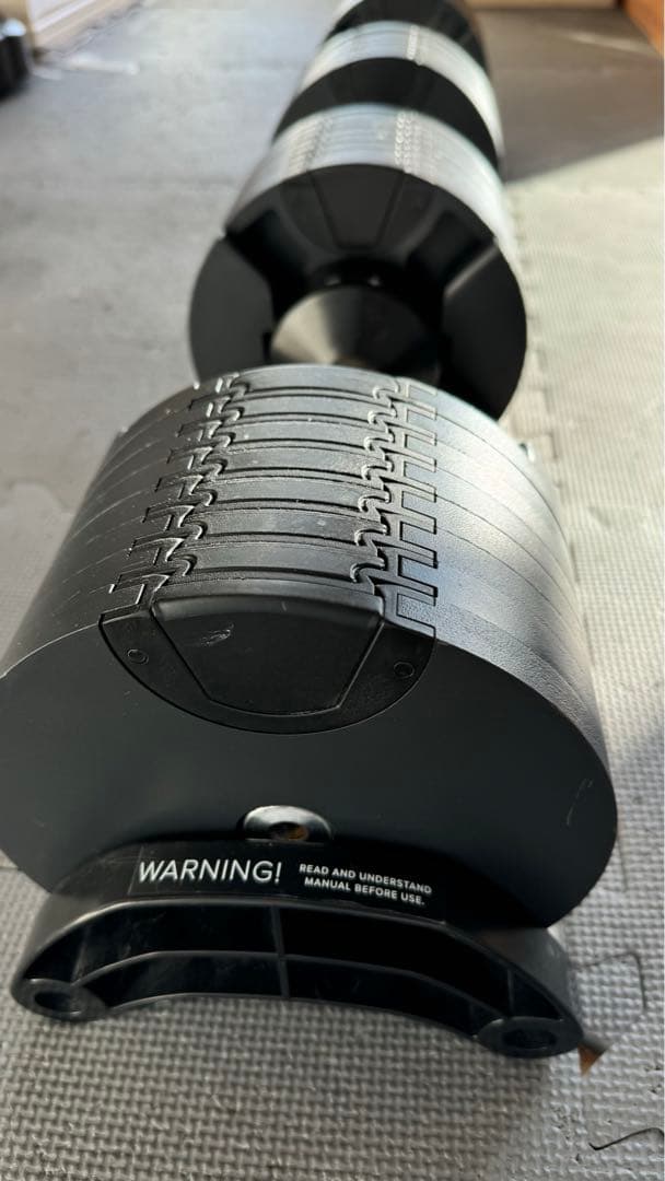 片方訳あり フレックスベル ダンベル 可変式36kg（1/2）