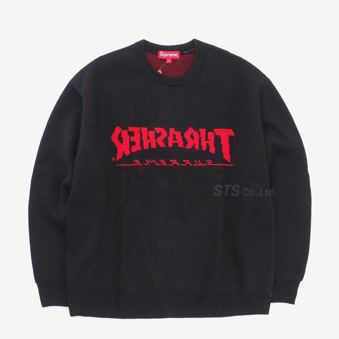 Supreme THRASHER クルーネックセーター