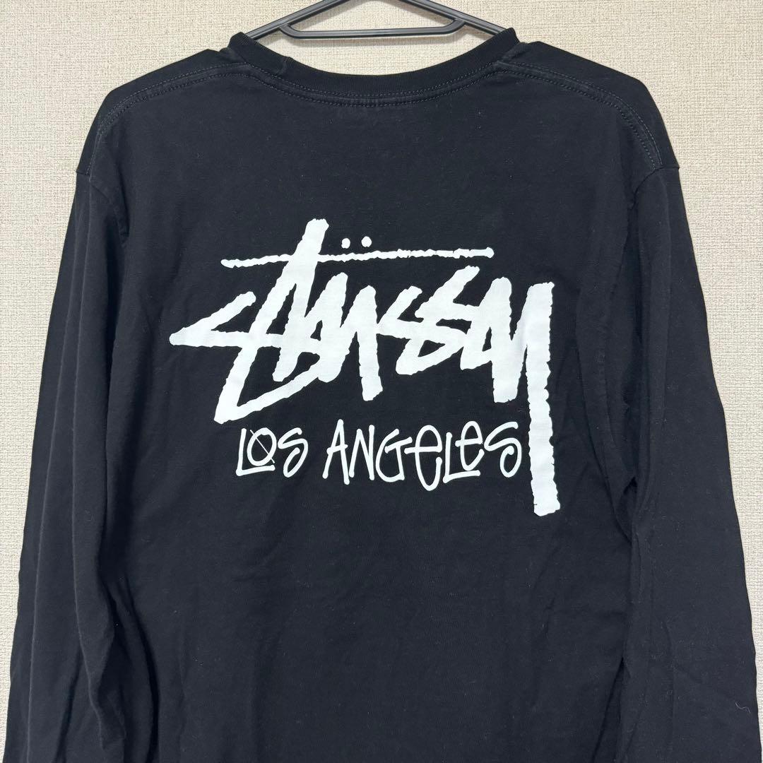 STUSSY ロサンゼルス 限定 ロンT M ブラック LA - メルカリ