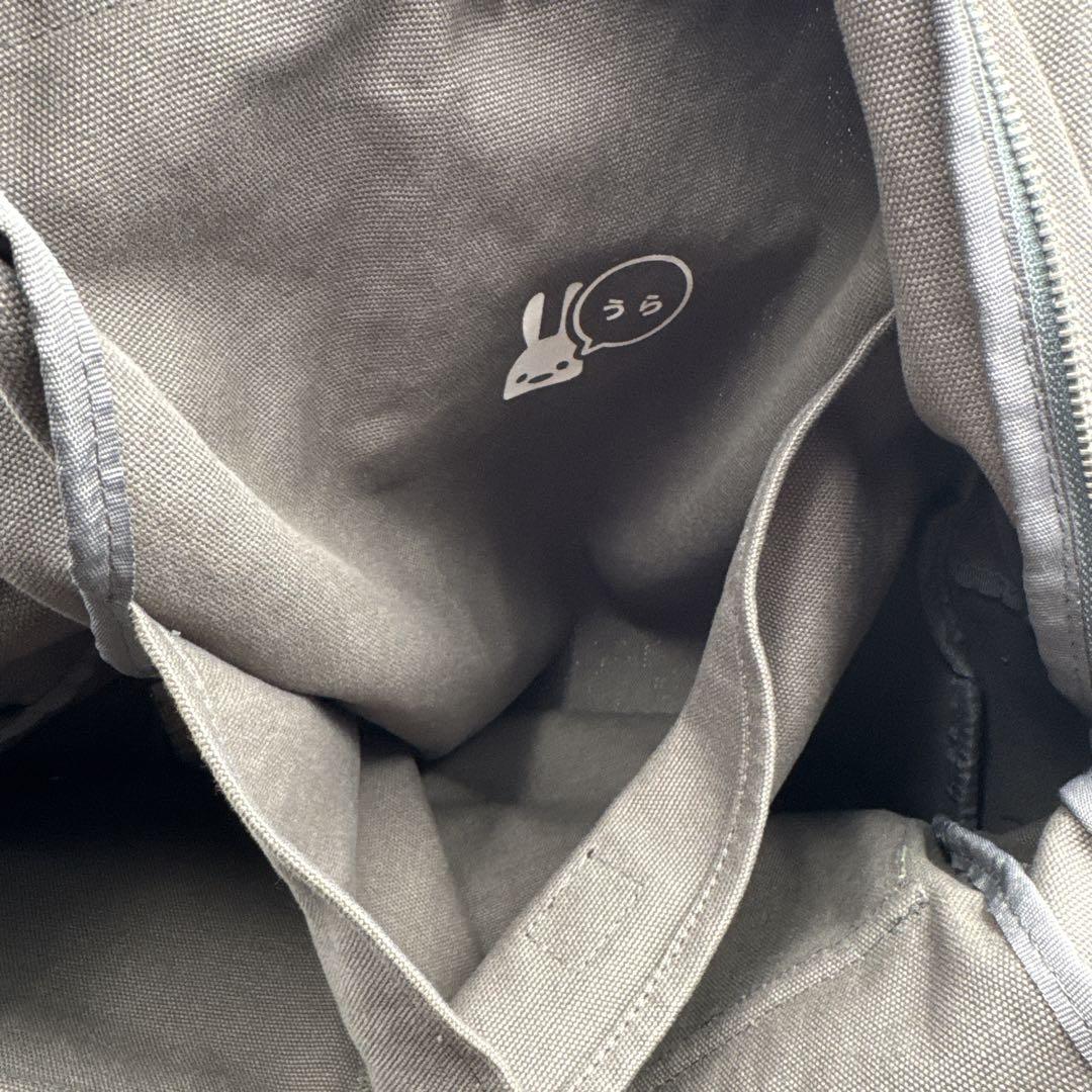 【極美品】CUNE うさぎ リュック グレー キャンバス バックパック 完売品
