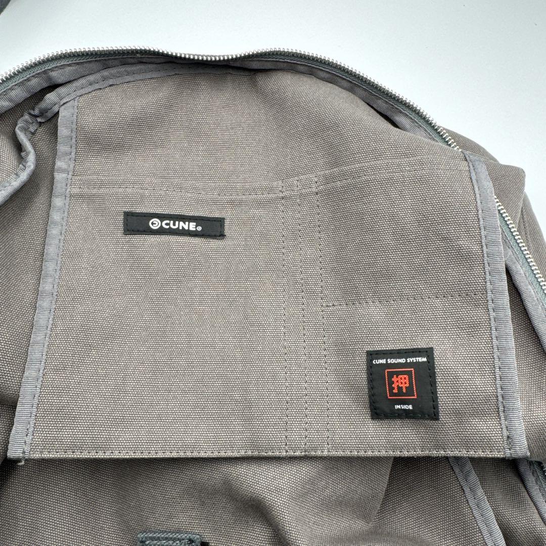 【極美品】CUNE うさぎ リュック グレー キャンバス バックパック 完売品
