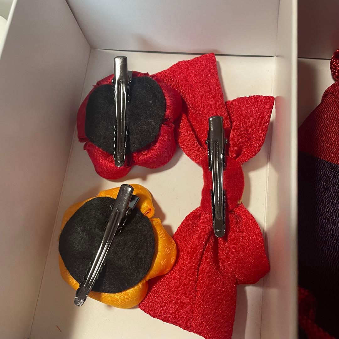 京都瑠璃雛菊 七五三 着物