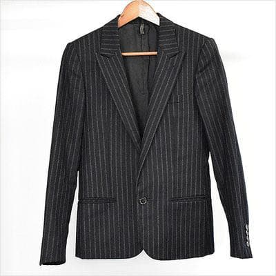 Dior HOMME ディオールオム 04AW チョークストライプジャケット - メルカリ
