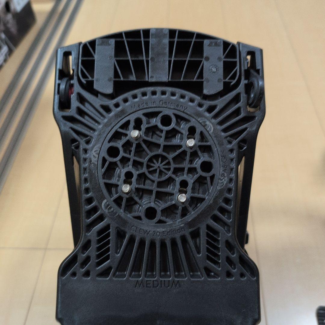 CLEW スノーボードビンディング ブラック/レッド