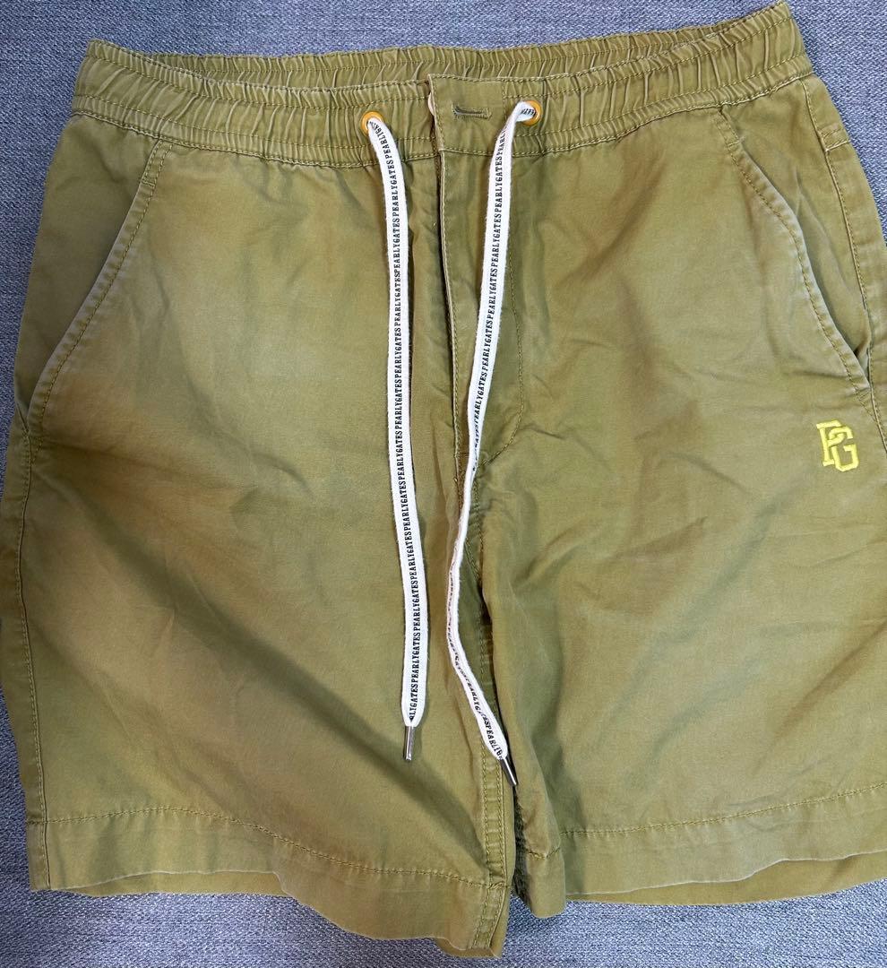 PEARLY GATES 　ナイロンパンツ(カーキ）　1/4までおまけ付