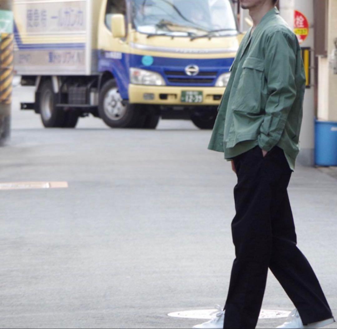 【新品】Soft Ox Utility Collarless Jacket L