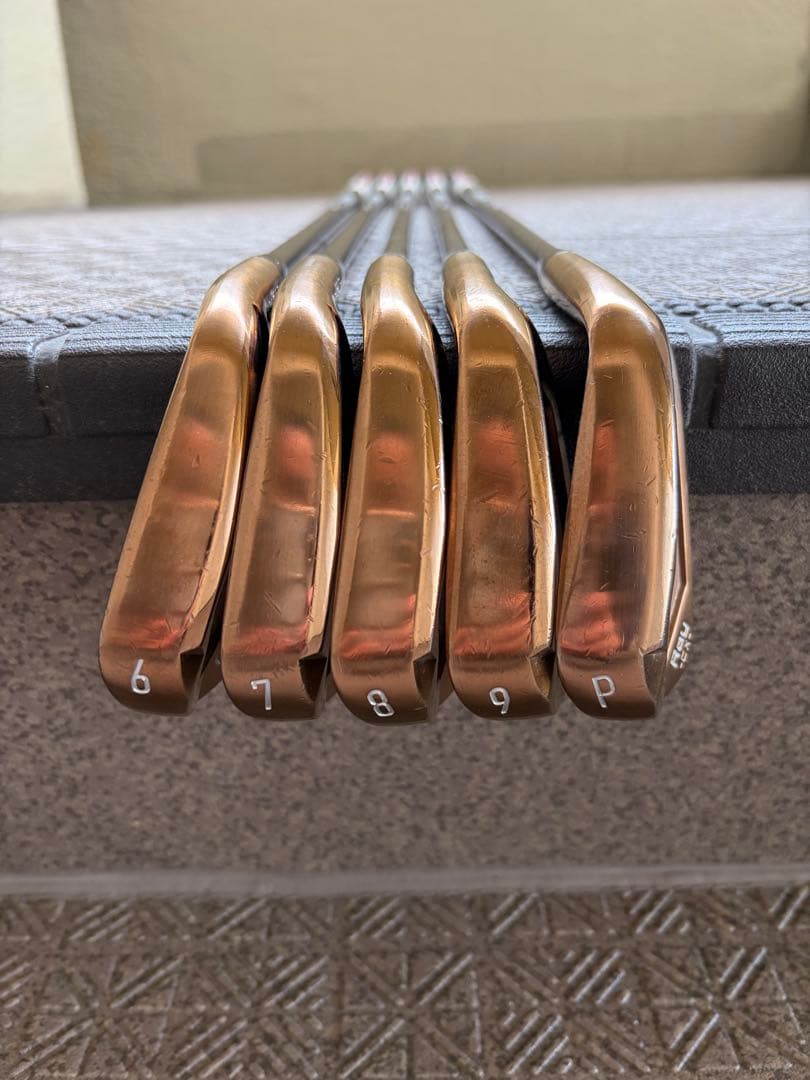 【レア】ロマロ Ray CX S20C カッパー 6I-PW 5本