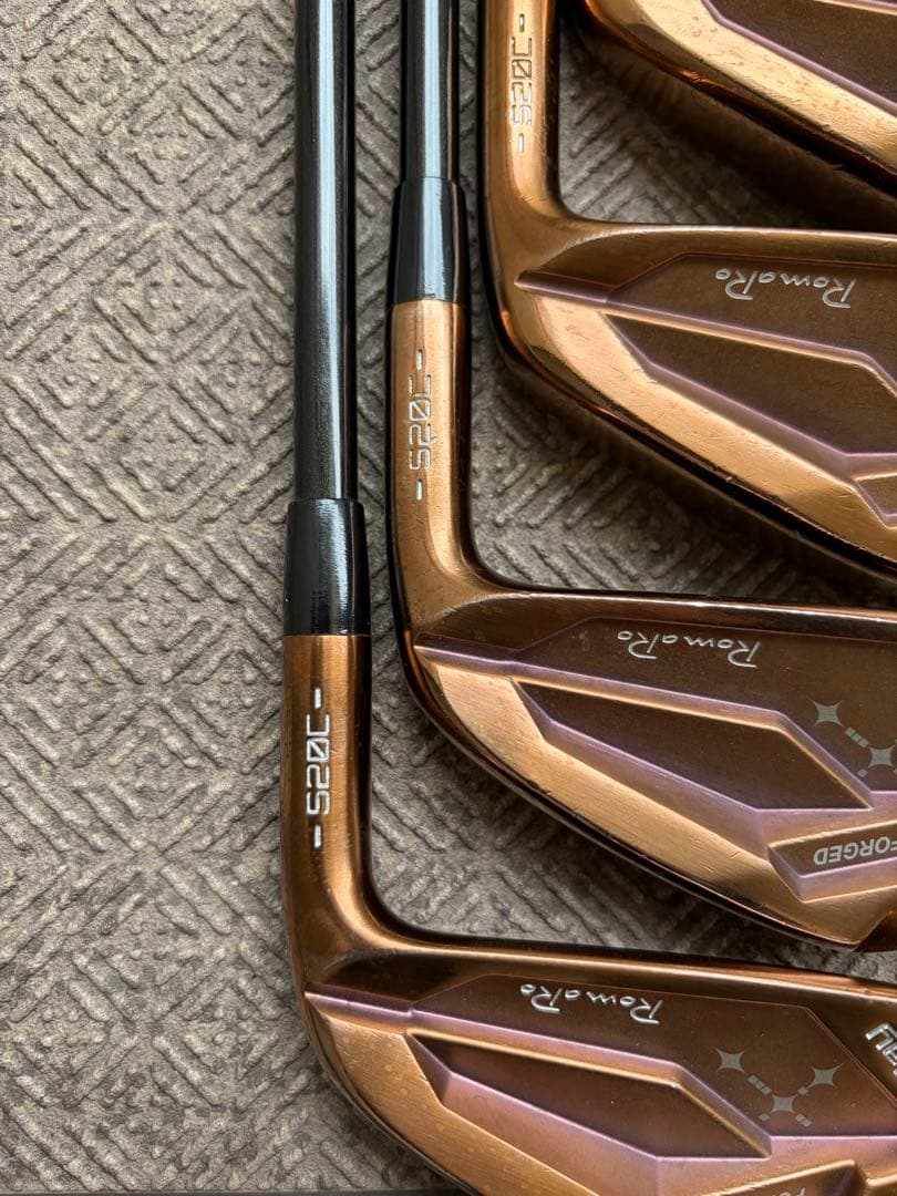 【レア】ロマロ Ray CX S20C カッパー 6I-PW 5本