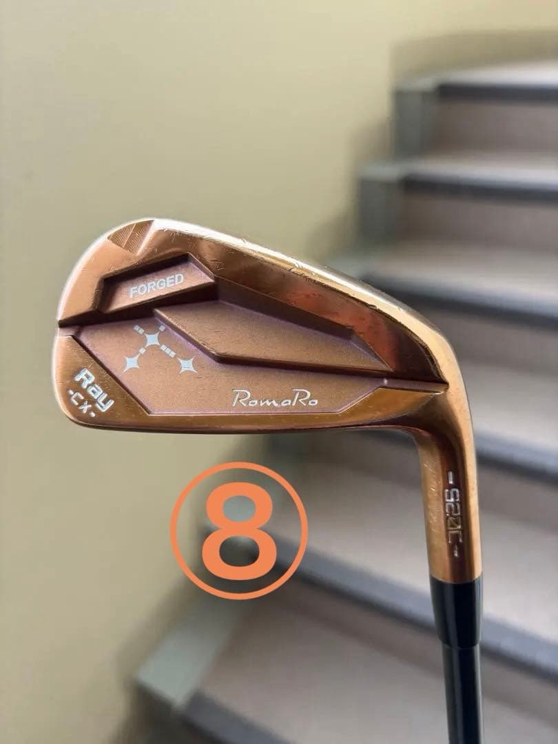 【レア】ロマロ Ray CX S20C カッパー 6I-PW 5本