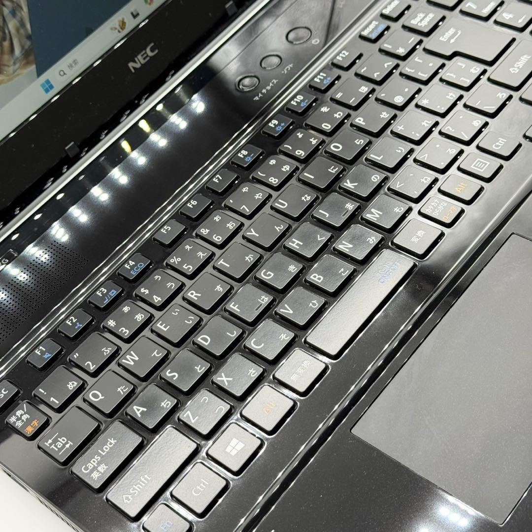 NECノートパソコンLAVIE 7世代i7 新品SSD 静音省電力 フルHD