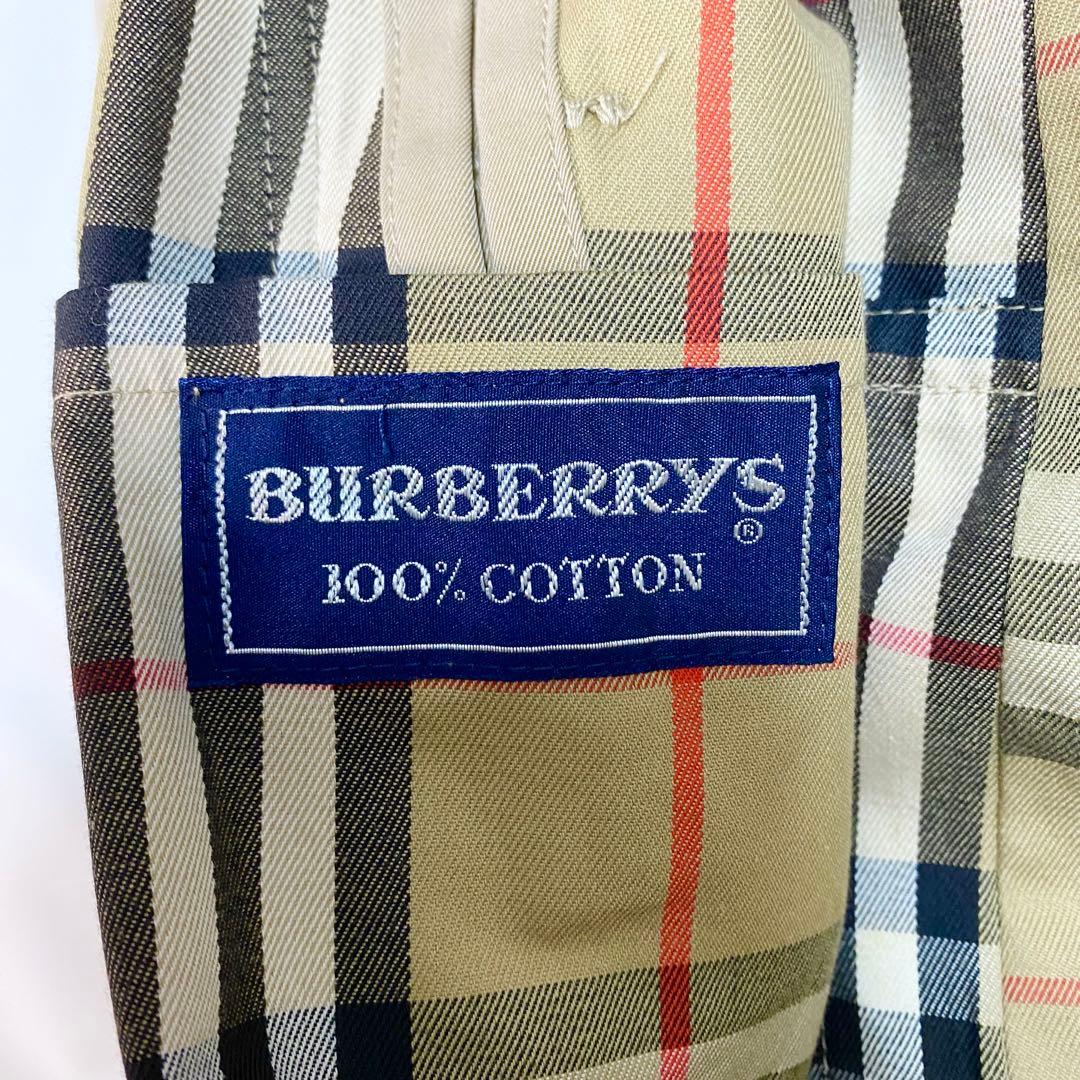 BURBERRY ステンカラーコート　ベルト　ノバチェック　ハニーベージュ
