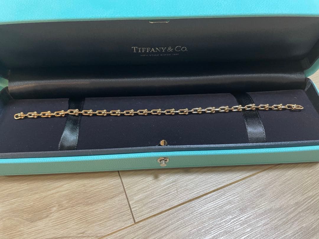 ティファニー ハードウェア マイクロリンクブレスレット　RG