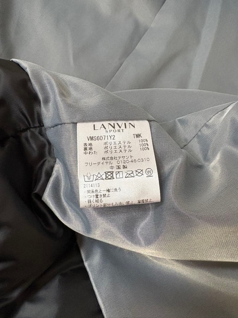 LANVIN SPORT 3wayキルティングジャケット M 美品