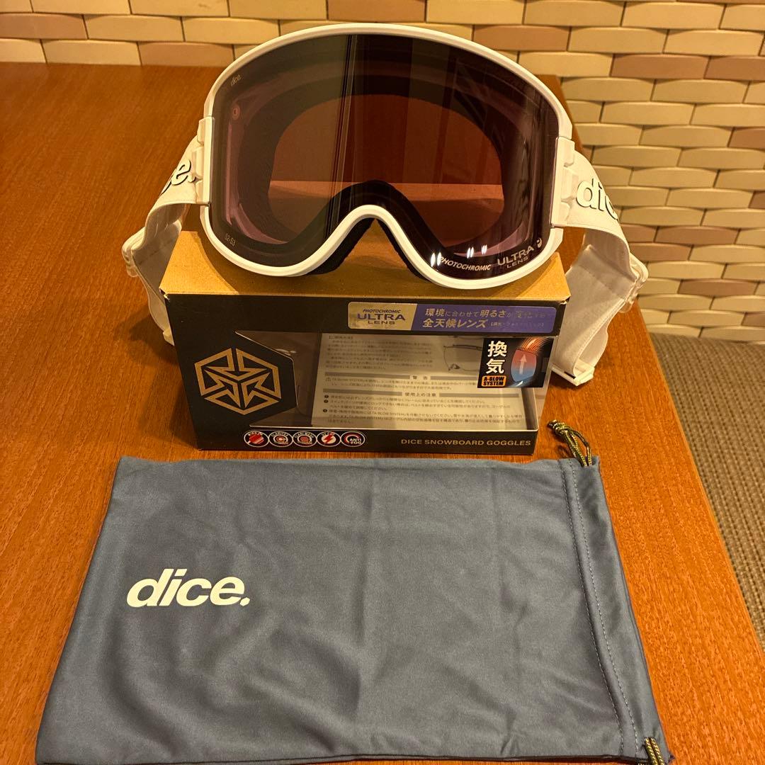 DICEダイス2026限定【GOODMAN / WHO】調光 呼吸するゴーグル - メルカリ