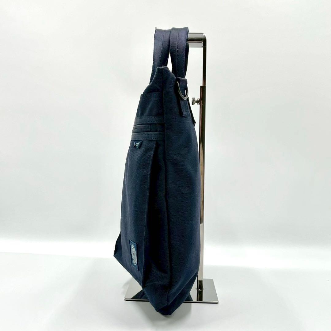 【極美品】PORTER CLASSIC 2way ヘルメットバッグ ネイビー 紺