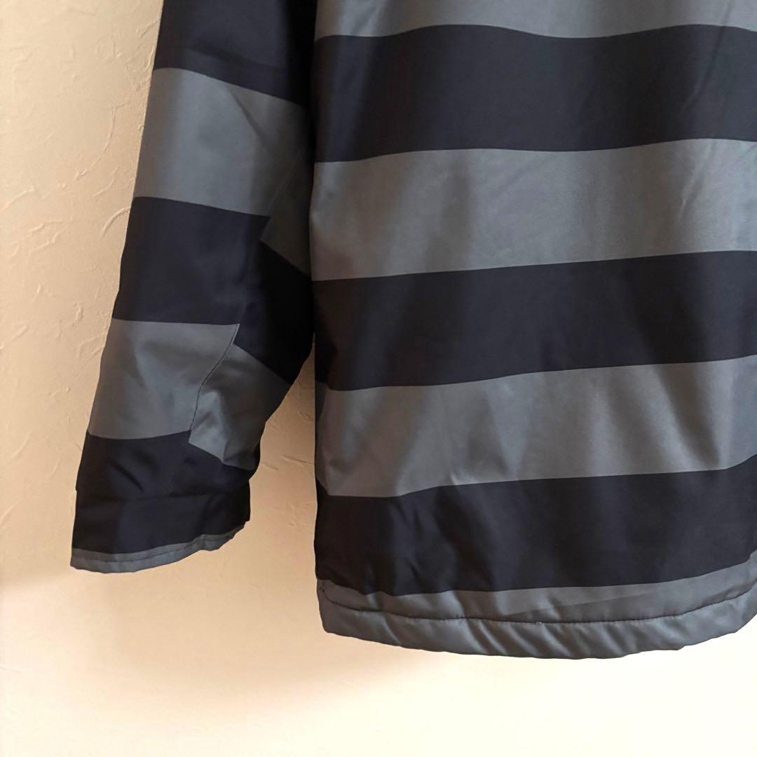 【美品】 VAXPOT スノボ ウェア 上下 XL 黒 × グレー ボーダー